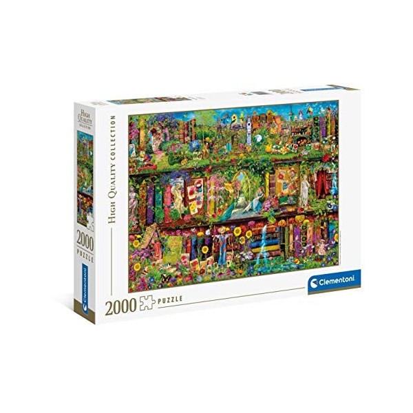 Clementoni The Garden Shelf-2000 pièces-Puzzle Adulte-fabriqué en Italie, 32567, No Color