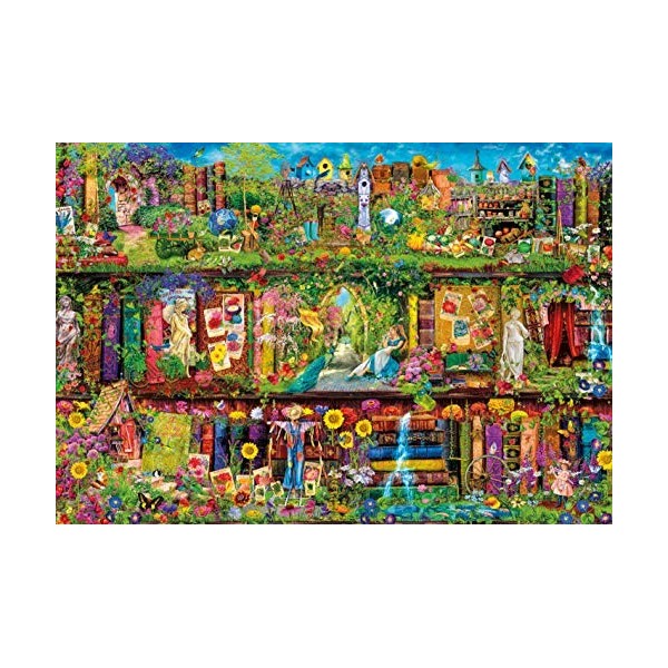 Clementoni The Garden Shelf-2000 pièces-Puzzle Adulte-fabriqué en Italie, 32567, No Color