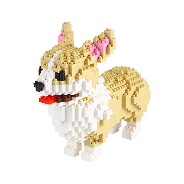 Larcele KLJM-02 Lot de 1033 blocs de construction réutilisables pour chat