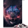 Puzzles 1000 pièces pour Adultes Puzzle léopard pour Adultes Puzzles en Carton Casse-tête pour Adultes （Taille 26x38cm）