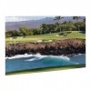 Hawaii Beach Golf Course Print Puzzle Puzzle personnalisé en bois Puzzle amusant 500 pièces pour anniversaire adulte