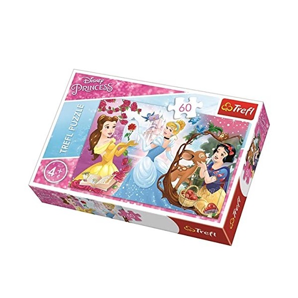 TREFL - 5900511173154 - Puzzle - Puzzle Puzzle - Puzzle Puzzle Puzzle - Dessins - Enfant - Disney Princess - 4 Ans
