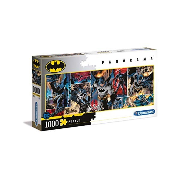 Clementoni Batman Batman-1000 pièces-Puzzle Adulte-fabriqué en Italie, 39574, No Color