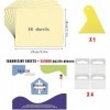 ENYACOS Lot de 16 feuilles de puzzle pour grands casse-tête - Conservez 2 x 1000 pièces - Utilisez ces feuilles de colle pour