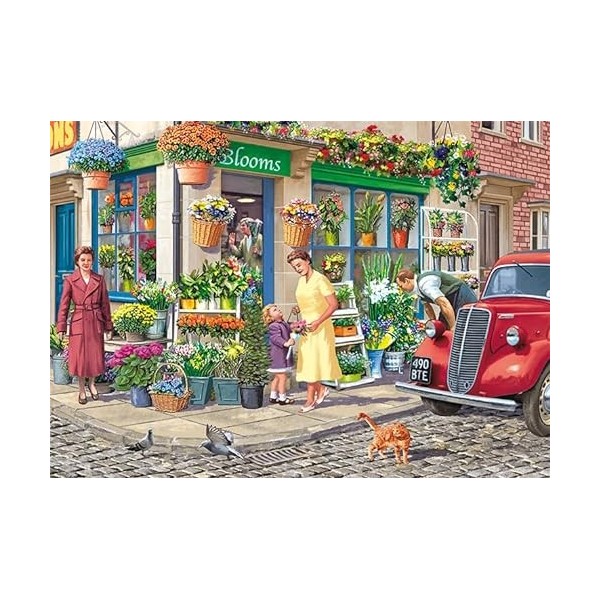 Jumbo-Le Fleuriste Puzzle, 11297, Multicolore