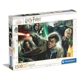 Clementoni Does Not Apply 1500 pièces, Fantaisie, Puzzle Personnage Harry Potter, Divertissement pour Adulte-fabriqué en Ital
