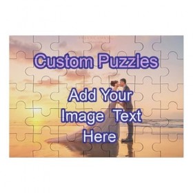 Puzzle personnalisé Puzzle personnalisé à partir de Photos 1000/500/300/200/35 pièces, Cadeaux de Puzzle en Bois personnalisé