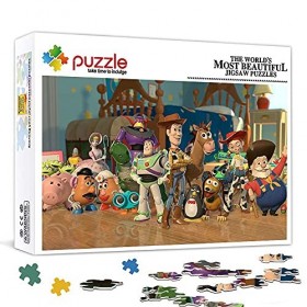 Puzzles pour Adultes 1000 pièces Toy Story Affiche de Film Puzzle Jeu éducatif pour Adulte soulagement du Stress des Enfants 