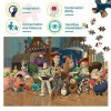 Puzzles pour Adultes 1000 pièces Toy Story Affiche de Film Puzzle Jeu éducatif pour Adulte soulagement du Stress des Enfants 