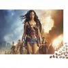 300pcs Puzzle Wonder Woman Garçons Filles Puzzles Amusants Jouets Affiche de Film Jeu de Puzzle Facile pour lEntraînement Cé
