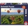 Schmidt Hot Air Balloons, Myanmar 1000pc Jigsaw Puzzle