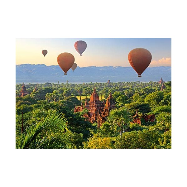 Schmidt Hot Air Balloons, Myanmar 1000pc Jigsaw Puzzle