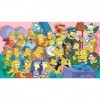 ANSNOW 1000 Pièces de Puzzle Pour Adultes The Simpsons Family Affiche Enfants Puzzle Puzzle Puzzle Pour La Famille | Jeu Éduc