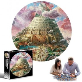 Puzzle 1000 pièces pour adultes - Constellations du zodiaque - Design circulaire