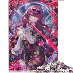 Puzzle pour Adultes Honkai Star Rail Kafka Puzzle 1000 pièces pour Adultes et Enfants à partir de 12 Ans Puzzles en Carton Ta