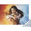 300pcs Puzzle Wonder Woman Garçons Filles Puzzles Amusants Jouets Affiche de Film Jeu de Puzzle Facile pour lEntraînement Cé