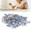 Puzzle, Exquis Sûr Mellow Unique 1000pcs Puzzle Adulte pour Adolescent pour Formation Logique pour Rassemblement de Famille