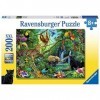 Ravensburger - Puzzle Enfant - Puzzle 200 pièces XXL - Animaux de la jungle - Garçon ou fille à partir de 8 ans - Puzzle de q