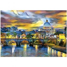 Educa - Basilique Saint-Pierre | Puzzle de 1500 pièces. Mesure : 85 x 60 cm. Comprend Fix Puzzle Tail pour laccrocher Une Fo