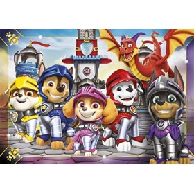 Clementoni Supercolor Paw Patrol – 2 60 pièces – Puzzle pour Enfants de 5 Ans, 21621