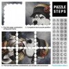 1000 Pièces Puzzle Husky Chien Empereur Napoléon Puzzles pour Puzzles en Carton Apprentissage Jouet Éducatif Taille 26x38cm 