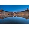 LIXANG Puzzles 1000 Pièces pour Adultes, Place De La Bourse À Bordeaux, France, Jeux Éducatifs, Casse-Tête Brain Challenge po