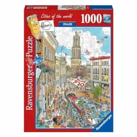 Ravensburger- Fleroux Utrecht Puzzle, 173037, Couleur : Noir, 0