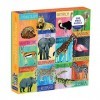 Galison 9780735366671 Painted Safari Jigsaw Puzzle, Multicoloured, 500 Pieces