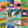 Galison 9780735366671 Painted Safari Jigsaw Puzzle, Multicoloured, 500 Pieces