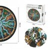 Puzzle horoscope de 500 pièces pour adultes et enfants à partir de 14 ans, puzzle circulaire stimulant et décoratif