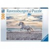 Ravensburger - Puzzle Adulte - Puzzle 500 p - Cheval sur la plage - 16586