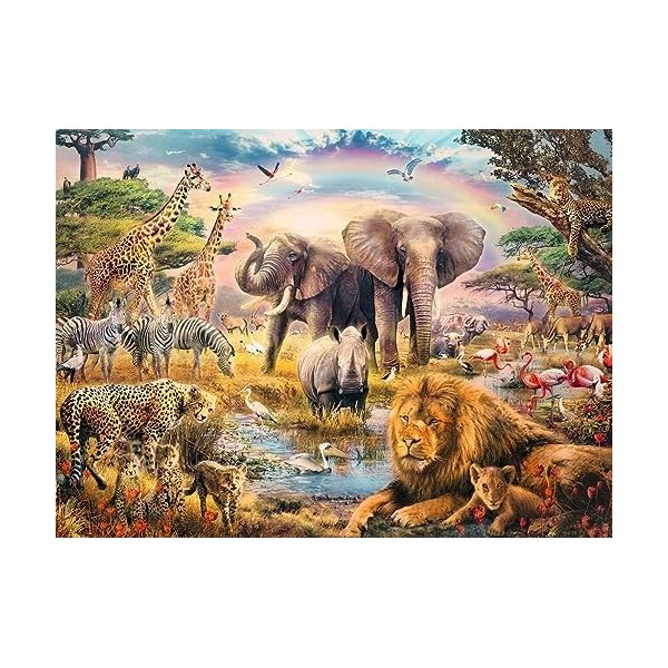 Ravensburger 400555556333 Jeu de Puzzle 100 pièces pour Enfants à partir de 6 Ans, 13284, Multicolore