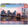 Educa - Brooklyn Bridge | Puzzle de 1000 pièces | Mesure approximative: 68 x 48 cm | Inclut Fix Puzzle pour accrocher Le Puzz