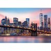 Educa - Brooklyn Bridge | Puzzle de 1000 pièces | Mesure approximative: 68 x 48 cm | Inclut Fix Puzzle pour accrocher Le Puzz