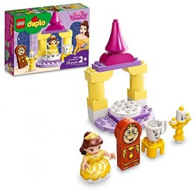LEGO DUPLO Disney Belles Ballroom 10960 Building Toy for Kids Aged 2+. Princess Belle, Lumiere, Cogsworth and Chip 23 Piece