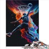 Puzzle 1000 pièces Basketball Sport Puzzles colorés Jeu de Puzzle en Carton Jouets pour Adultes Puzzles familiaux Cadeau Jeu 