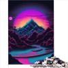 Puzzles pour Adultes, Japon Mont Fuji, Puzzles 1000 pièces pour Adultes, Puzzles en Carton pour Adultes et Enfants, Cadeaux d