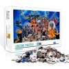 TTbaoz Puzzles pour Adultes 1000 Iron Maiden Puzzle Jeux éducatifs coloré Jeu de Puzzle Stimulant éducatif 38X26cm