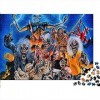 TTbaoz Puzzles pour Adultes 1000 Iron Maiden Puzzle Jeux éducatifs coloré Jeu de Puzzle Stimulant éducatif 38X26cm