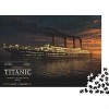 Titanic Puzzle Adulte Puzzle 300 Pieces Puzzle 3D- Adultes Et Enfants À Partir De 14 Ans -Jack and Rose Motion Picture Patter