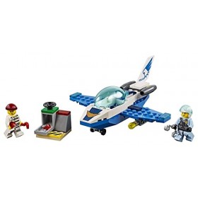 LEGO City - Le jet de patrouille de la police - 60206 - Jeu de construction
