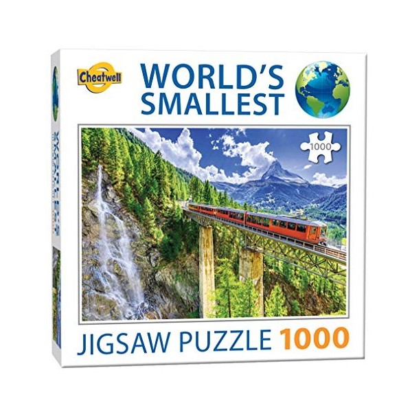 Cheatwell Games Worlds Smallest 1000 Piece Puzzle Matterhorn