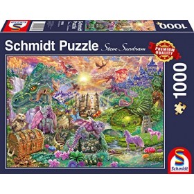 Schmidt 58966 Enchanted Dragon Land 1000 Pieces Jigsaw Puzzle
