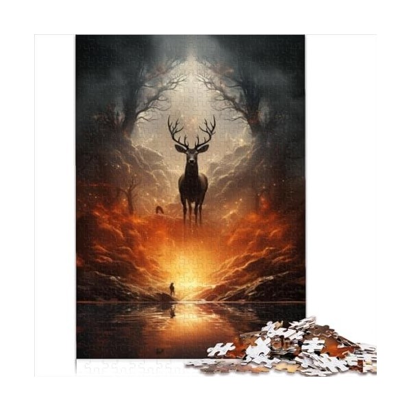 Puzzles pour Adultes et Enfants Wild Spirit Puzzle de 1000 pièces pour Adultes et Enfants de 12 Ans et Plus Une œuvre dart 1