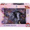 Schmidt Spiele Laurie Prindle 58512 Puzzle Rose Bleue 1000 pièces, Large