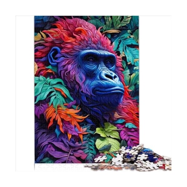 Puzzles pour Adultes Poulpe coloré 1000 pièces Puzzles pour Adultes pour Adultes Cadeaux Jouet Jeu intellectuel 1000 pièces 