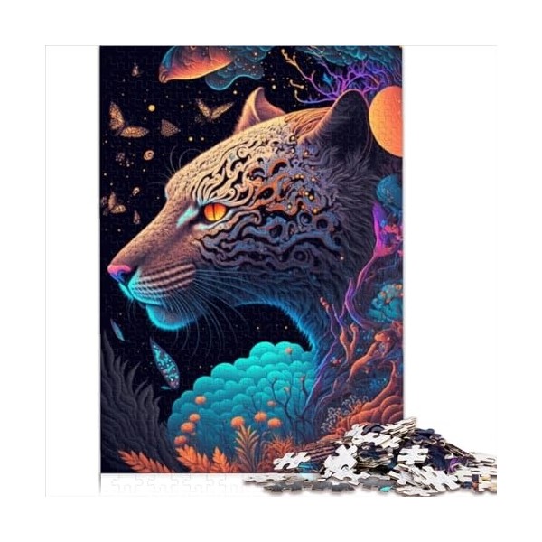 Puzzles pour Adultes, Esprit de la forêt, Puzzles de 1000 pièces pour Adultes et Enfants, Puzzles en Carton pour Enfants de 1