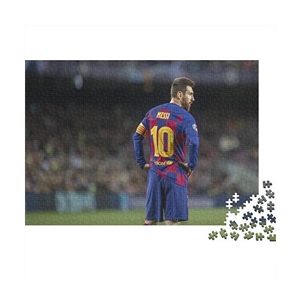 Puzzle 300 Pieces Football Club Puzzle 3D-Messi Puzzle Adulte Adultes Et Enfants À Partir De 14 Ans -Puzzle Enfant Puzzle De 