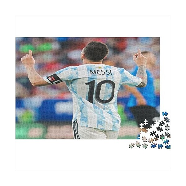 Puzzle 300 Pieces Football Club Puzzle 3D-Messi Puzzle Adulte Adultes Et Enfants À Partir De 14 Ans -Puzzle Enfant Puzzle De 