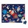 Janod- Lapins Puzzle, J02545, Bleu